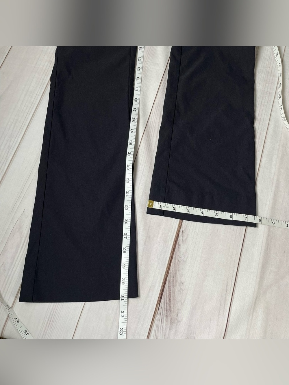 Simply Vera Vera Wang Bootcut Pants Womens S Black Pull On Stretch Career Office - Picture 11 of 13
